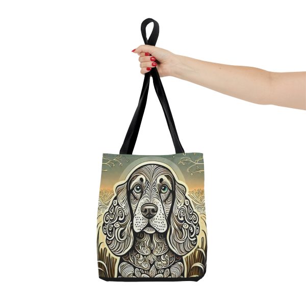 Cocker Spaniel #5, Tote Bag (AOP) - Image 7