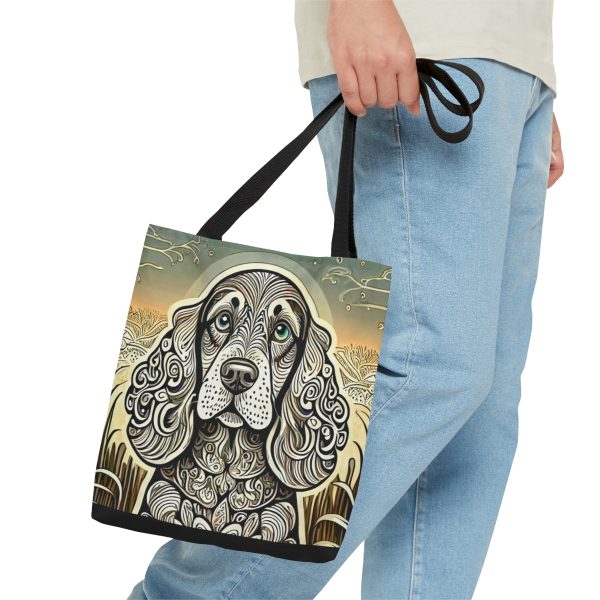 Cocker Spaniel #5, Tote Bag (AOP) - Image 8