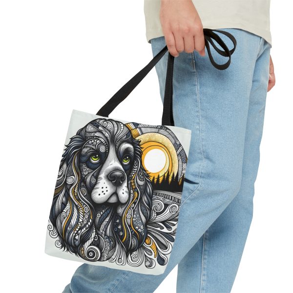 Cocker Spaniel #2, Tote Bag (AOP) - Image 12