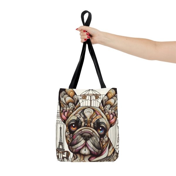 French Bulldog, Tote Bag (AOP) - Image 11