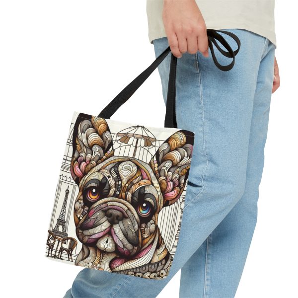 French Bulldog, Tote Bag (AOP) - Image 12