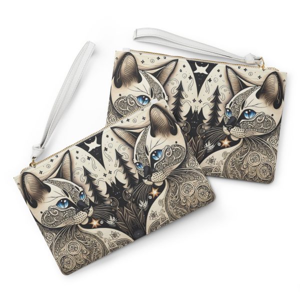 Siamese #2, Clutch Bag - Image 4