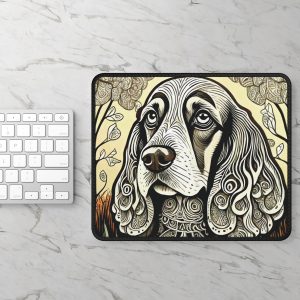 Cocker Spaniel #4, Gaming Mouse Pad