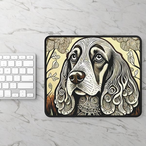 Cocker Spaniel #4, Gaming Mouse Pad