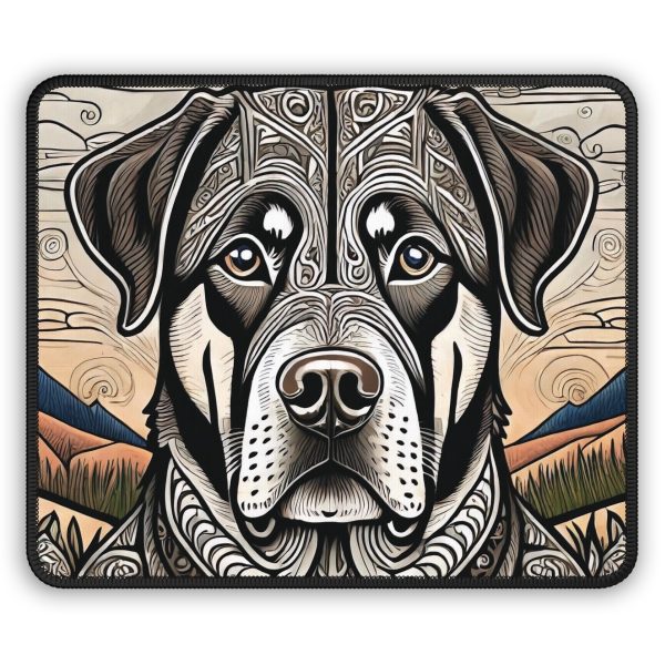 Rottweiler #2, Gaming Mouse Pad - Image 2