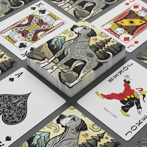 Great Dane #3, Custom Poker Cards