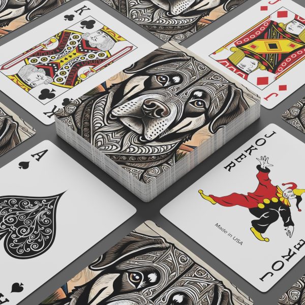 Rottweiler #2, Custom Poker Cards