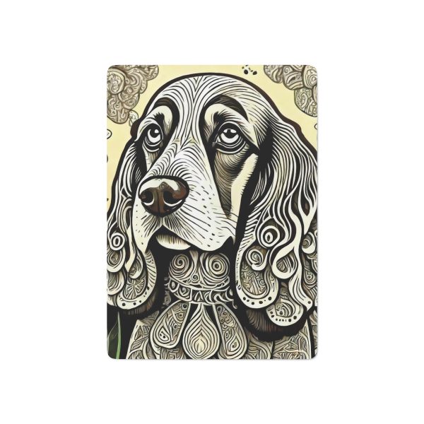 Cocker Spaniel #4, Custom Poker Cards - Image 2