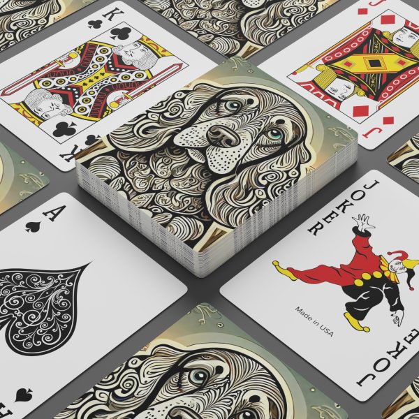 Cocker Spaniel #5, Custom Poker Cards