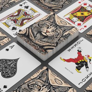 Maine Coon, Custom Poker Cards