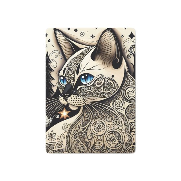 Siamese #2, Custom Poker Cards - Image 2