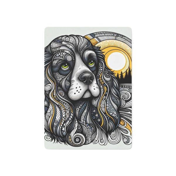 Cocker Spaniel #2, Custom Poker Cards - Image 2