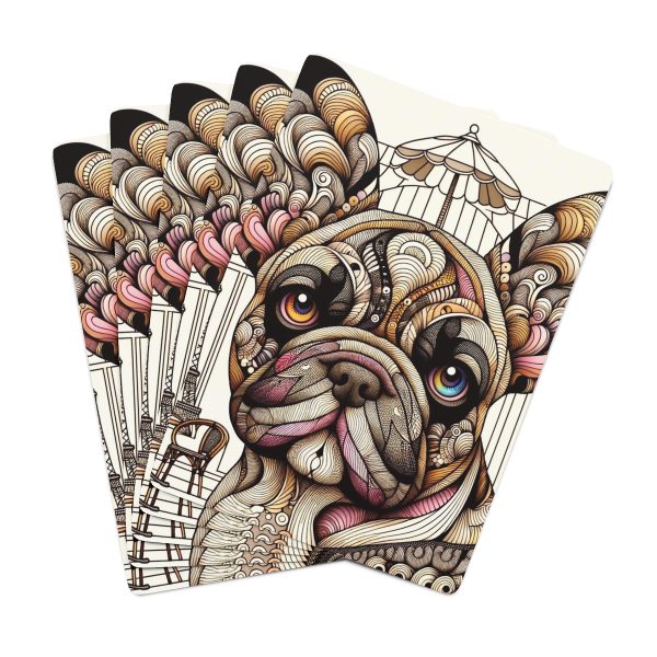 French Bulldog, Custom Poker Cards - Image 4