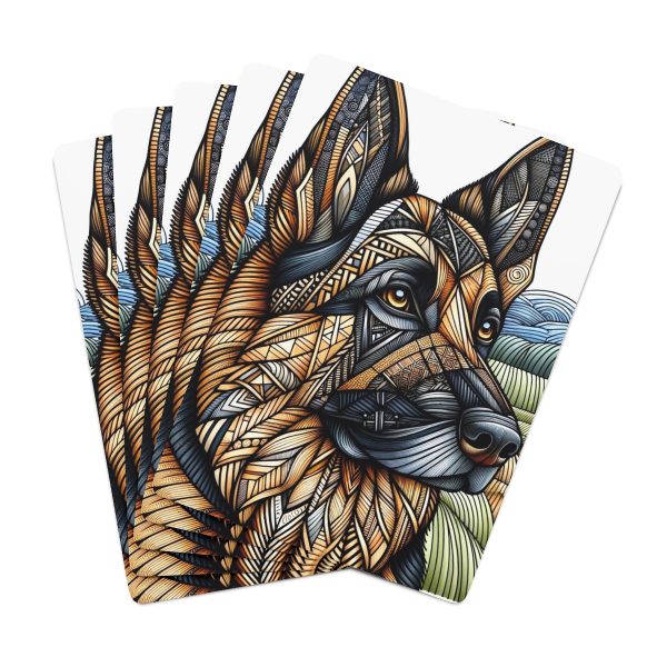 German Shepherd, Custom Poker Cards - Image 4