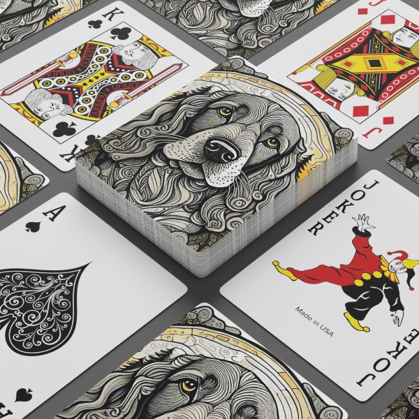 Cocker Spaniel, Custom Poker Cards