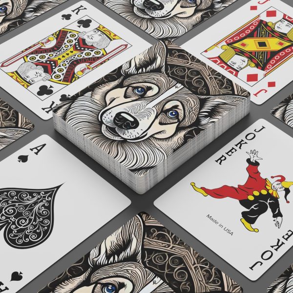 Corgi, Custom Poker Cards