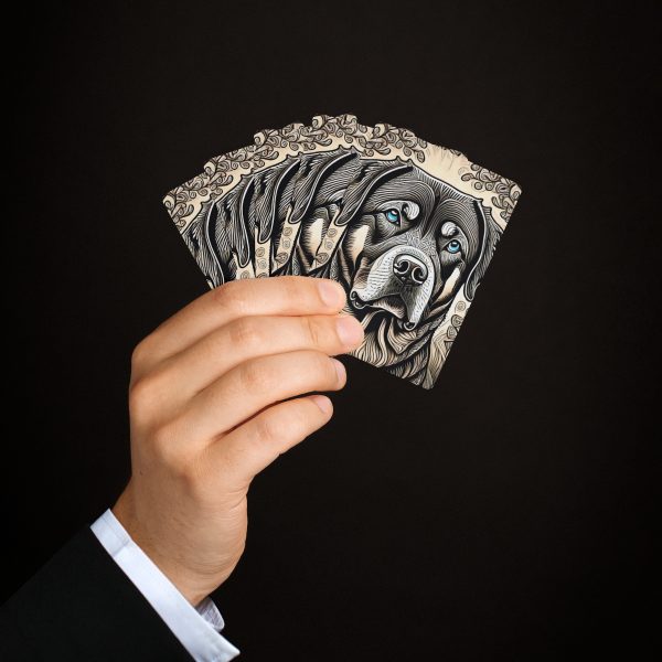 Rottweiler, Custom Poker Cards - Image 7