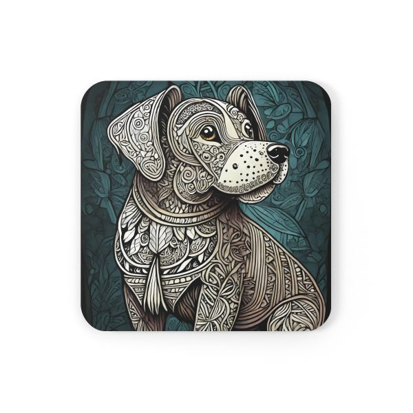 Labrador Retriever, Corkwood Coaster Set - Image 2