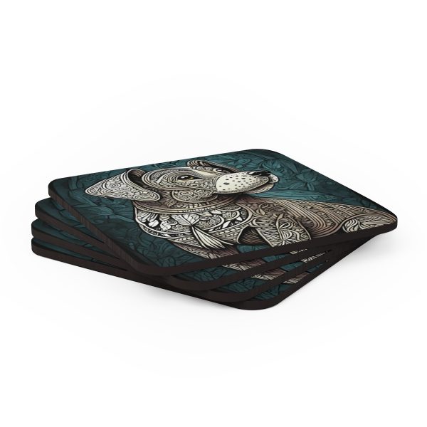 Labrador Retriever, Corkwood Coaster Set - Image 4
