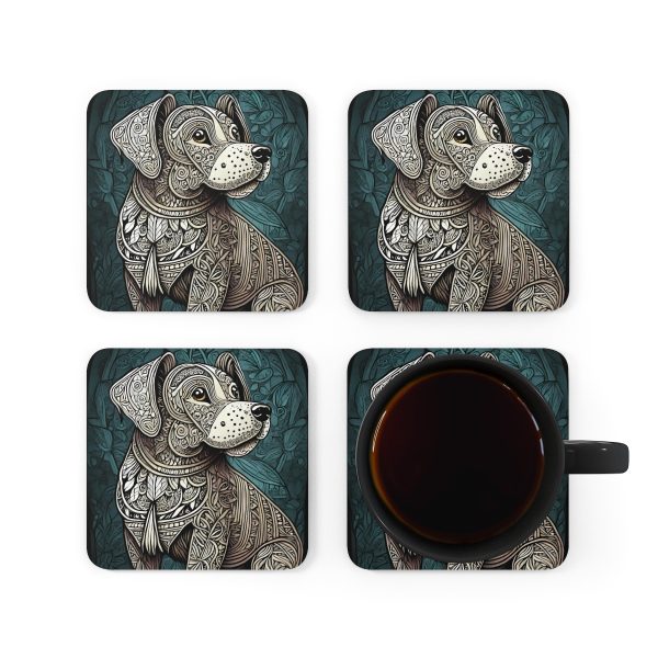 Labrador Retriever, Corkwood Coaster Set - Image 5
