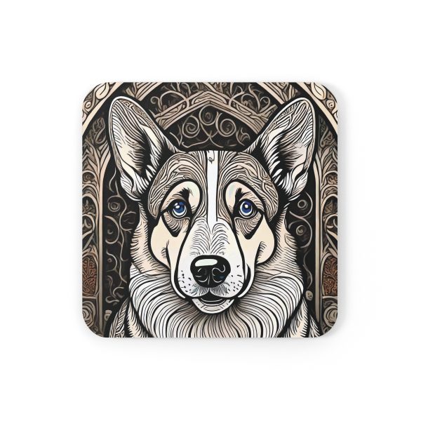 Corgi, Corkwood Coaster Set - Image 2