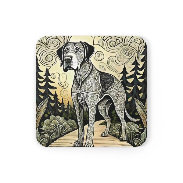 Great Dane, Corkwood Coaster Set - Image 2