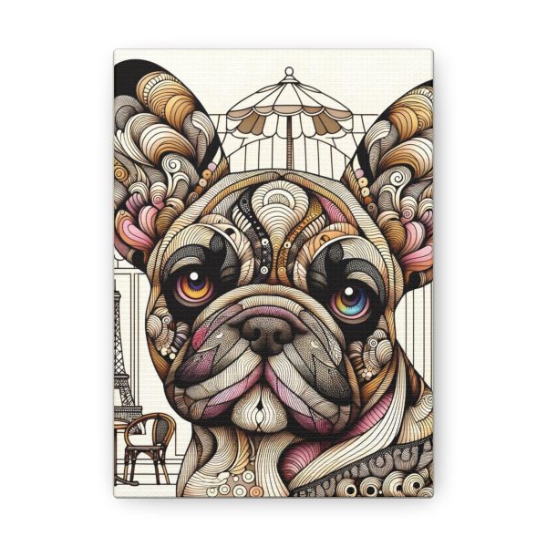 French Bulldog, Canvas Gallery Wrap - Image 2