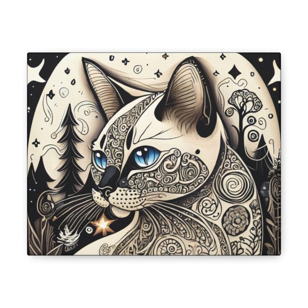 Siamese #2, Canvas Gallery Wraps - Image 2