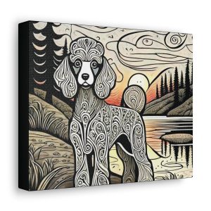 Poodle, Canvas Gallery Wraps