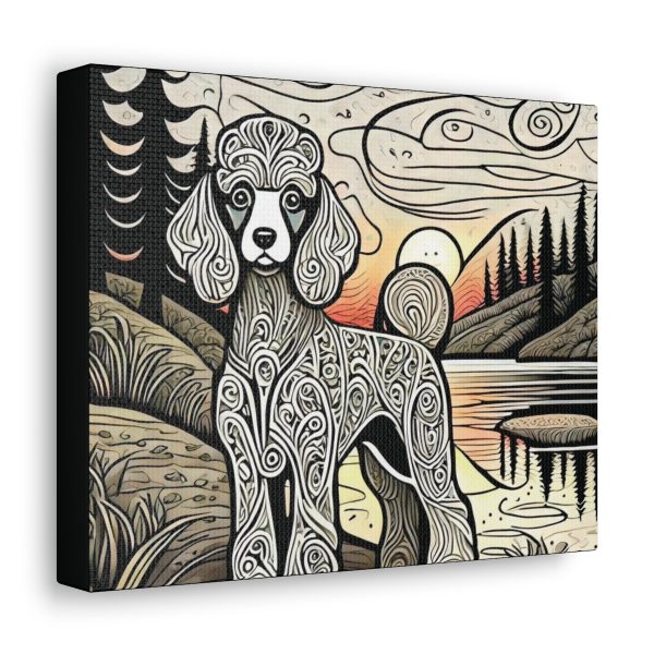Poodle, Canvas Gallery Wraps