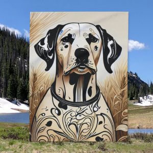 Dalmatian Arctic Fleece Blanket