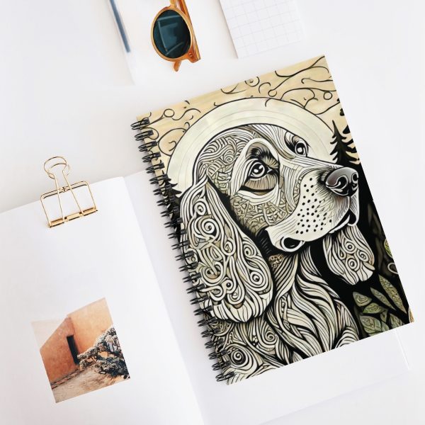 Cocker Spaniel #6, Spiral Notebook - Ruled Line - Image 5