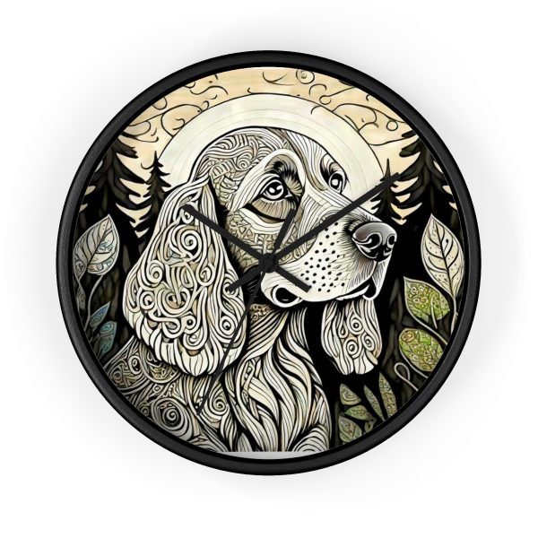 Cocker Spaniel #6, Wall Clock - Image 2