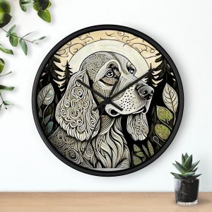 Cocker Spaniel #6, Wall Clock