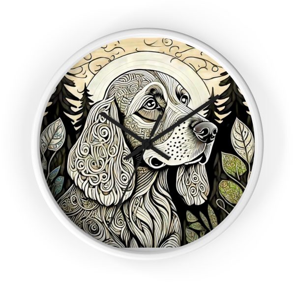 Cocker Spaniel #6, Wall Clock - Image 7