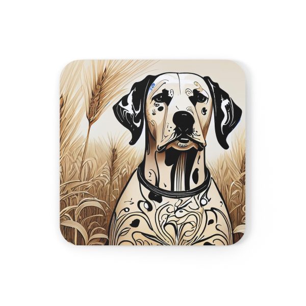 Dalmatian, Corkwood Coaster Set - Image 2