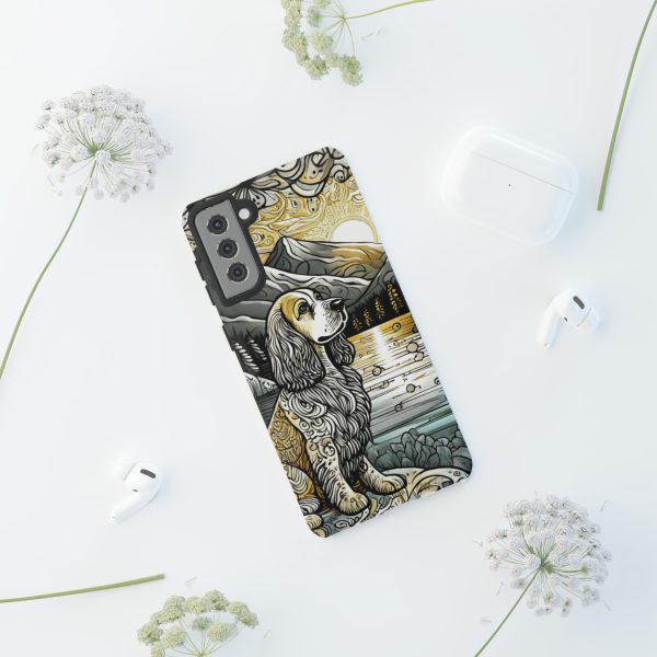 Serenity in Nature with a Golden Cocker Spaniel Phone Case - Image 39