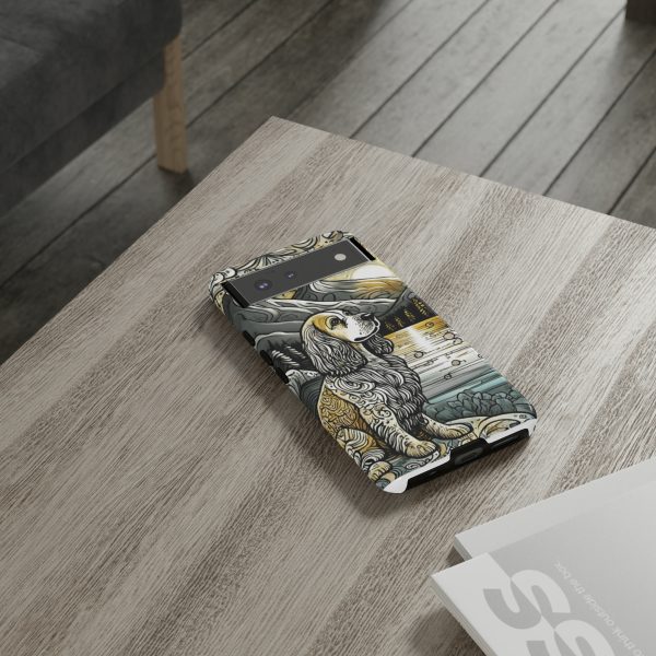 Serenity in Nature with a Golden Cocker Spaniel Phone Case - Image 47