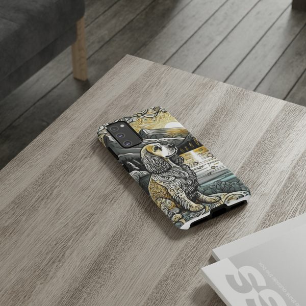 Serenity in Nature with a Golden Cocker Spaniel Phone Case - Image 51