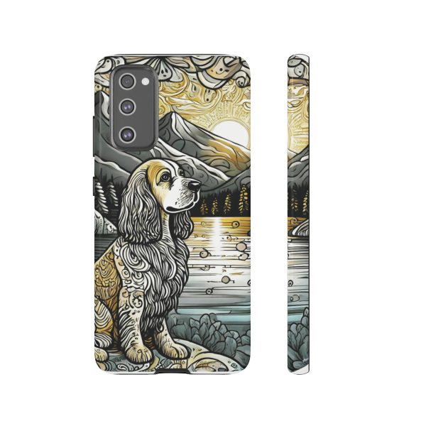 Serenity in Nature with a Golden Cocker Spaniel Phone Case - Image 50