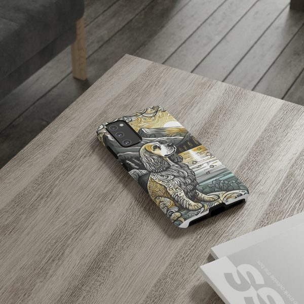 Serenity in Nature with a Golden Cocker Spaniel Phone Case - Image 53