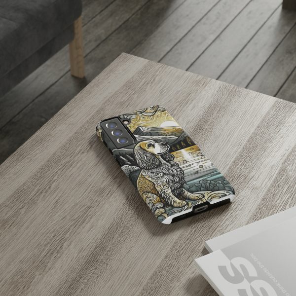 Serenity in Nature with a Golden Cocker Spaniel Phone Case - Image 55