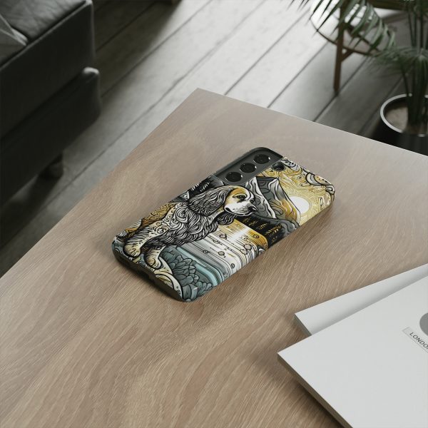 Serenity in Nature with a Golden Cocker Spaniel Phone Case - Image 59