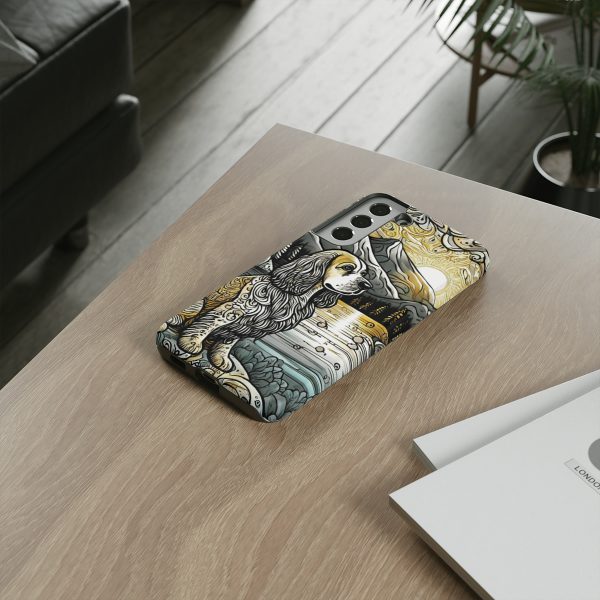 Serenity in Nature with a Golden Cocker Spaniel Phone Case - Image 65