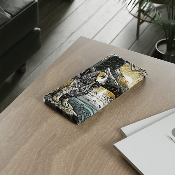 Serenity in Nature with a Golden Cocker Spaniel Phone Case - Image 67