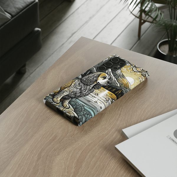 Serenity in Nature with a Golden Cocker Spaniel Phone Case - Image 69
