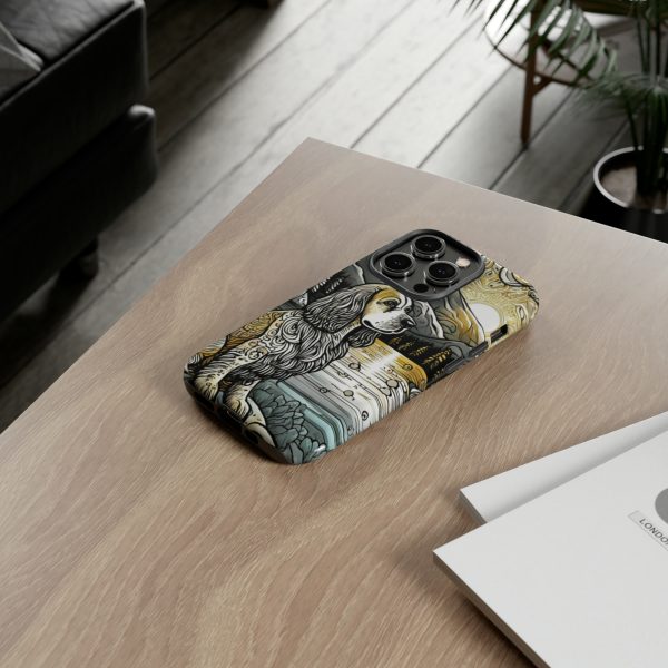 Serenity in Nature with a Golden Cocker Spaniel Phone Case - Image 80