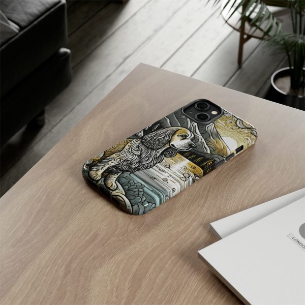 Serenity in Nature with a Golden Cocker Spaniel Phone Case - Image 88