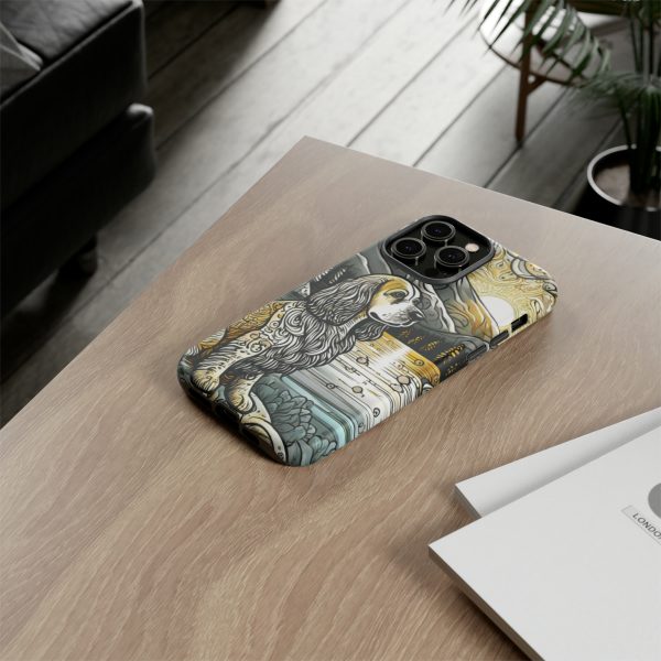 Serenity in Nature with a Golden Cocker Spaniel Phone Case - Image 100