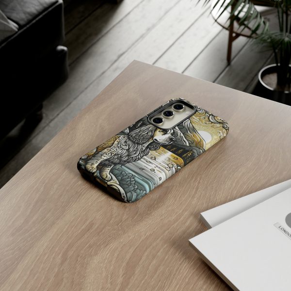 Serenity in Nature with a Golden Cocker Spaniel Phone Case - Image 104
